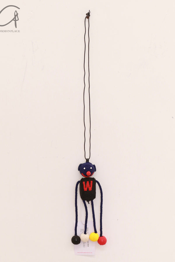 Walter Van Beirendonck 25 Spring/Summer Ball Bead Necklace WVB-9021-Mazzarine Blue